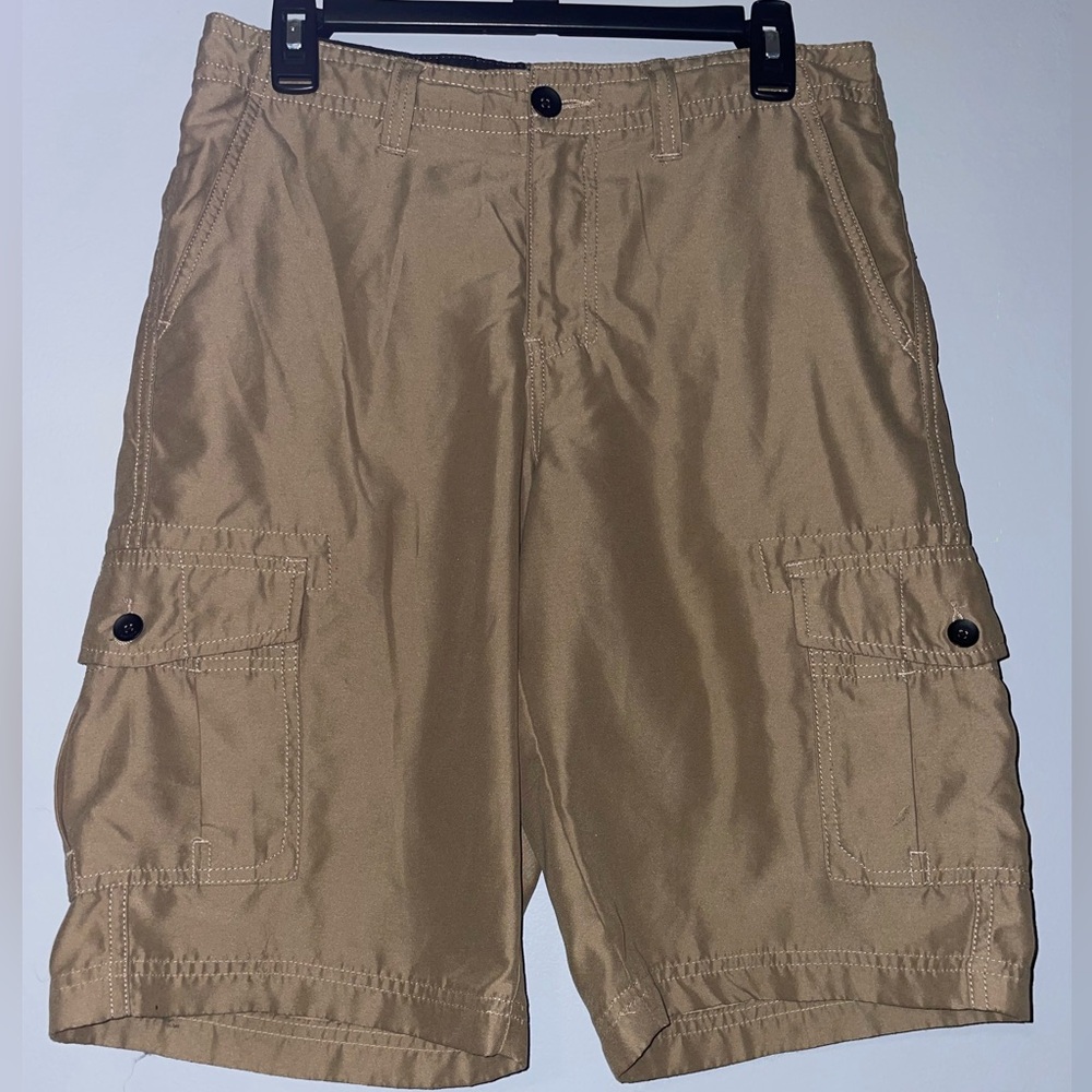 🦤Hawk Men's Tan Cargo Shorts
